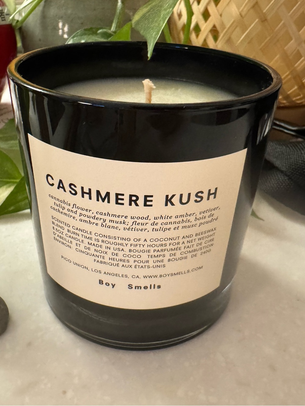 Boy Smells Cashmere Kush Candle – Black